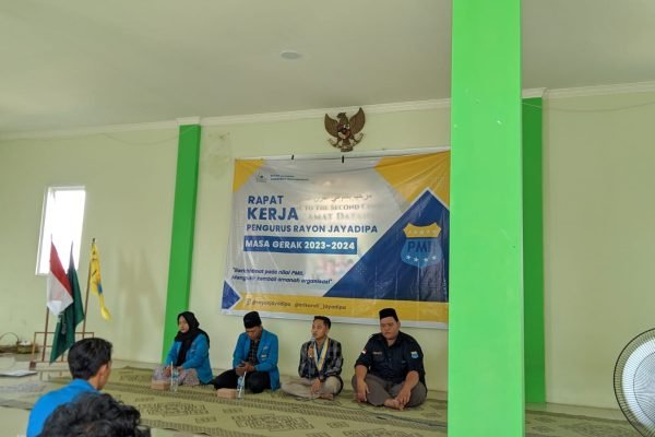 Guna Mengukir Kembali Amanah Organisasi, PMII Rayon Jayadipa adakan Rapat Kerja