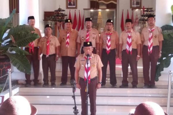 Bupati Ponorogo Lepas Kontingen Ponorogo Dalam RAIMUNA Nasional Gerakan Pramuka ke XII