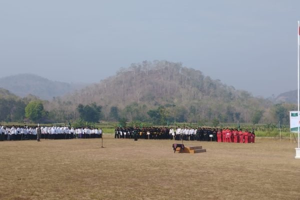 Peringati HSN 2023, MWCNU Bungkal Gelar Apel Akbar 1000 Santri