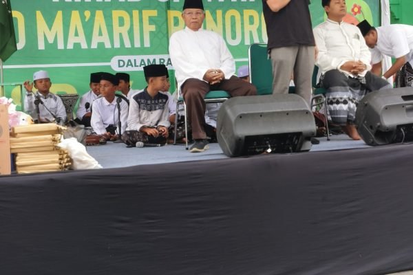 SD Ma’arif Ponorogo Gelar Kirab Santri Rayakan Harlah NU ke 101 dan Isro’ Mi’roj Nabi Muhammad SAW