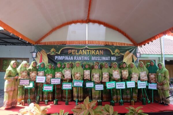 PC Muslimat NU Ponorogo Resmi Lantik PAC dan PR Muslimat se-Kecamatan Mlarak