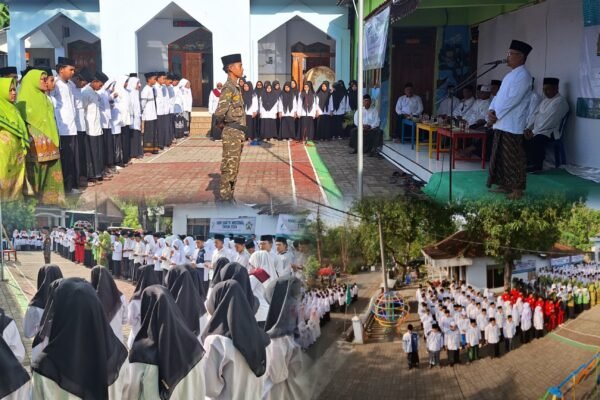 Puncak HSN 2024, Pengurus Ranting NU Desa Tulung Gelar Apel Bersama