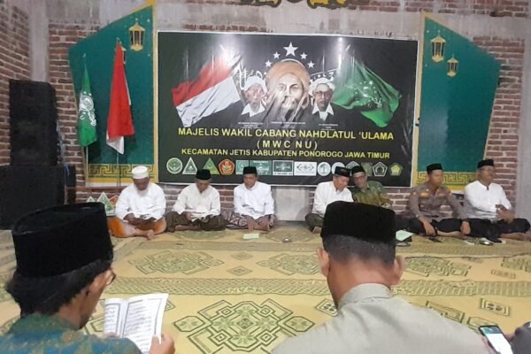 Puncak Peringatan HSN 2024, MWC NU Jetis Adakan Istighosah Kubro