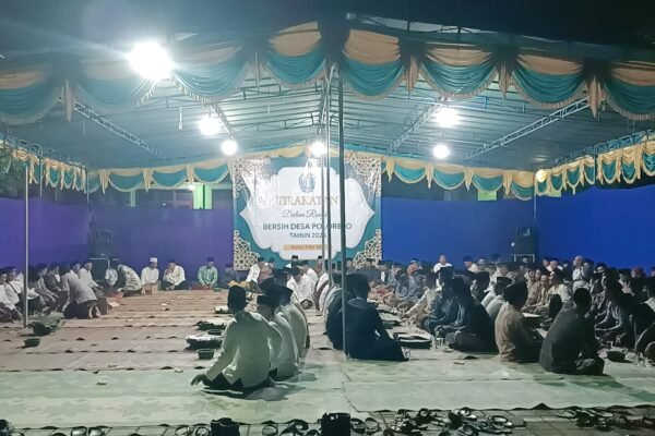 Polorejo Rayakan Bersih Desa Lewat Tirakatan dan Pengajian : Harmonisasi Budaya dan Spiritual