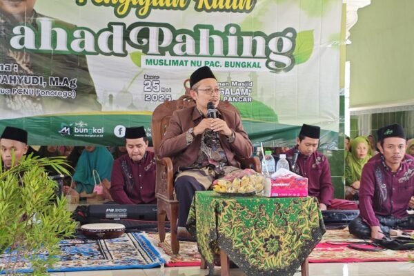 Muslimat NU Bungkal Adakan Pengajian dan Bhakti Sosial, Ini Pesan Ketua PAC Muslimat