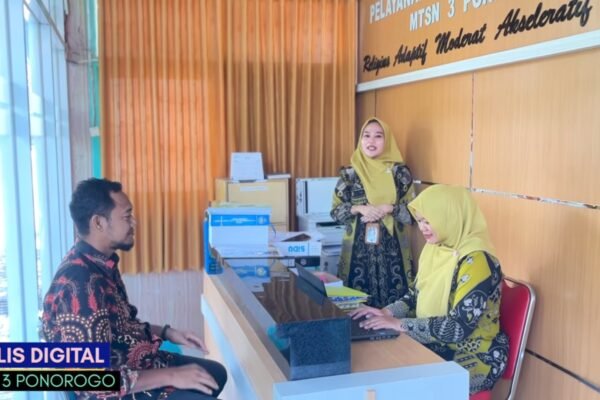 MTsN 3 Ponorogo Luncurkan “Tralis Digital”: Transformasi Layanan Pendidikan Berbasis Digital