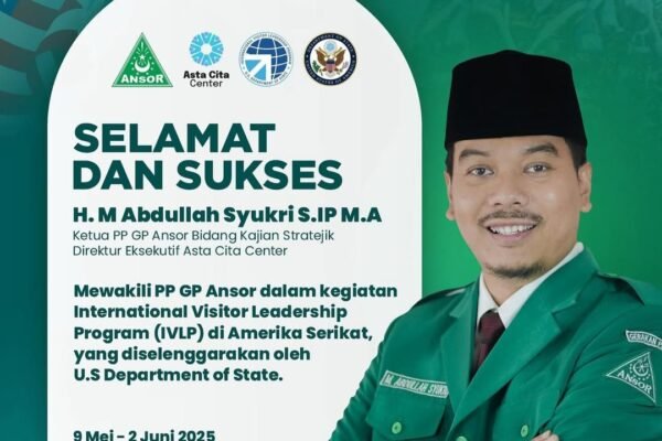 Gus Abe Wakili GP Ansor dalam Program Kepemimpinan Internasional di Amerika Serikat