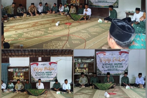 Anjangsana MWC NU Kecamatan Sampung, Ajang Silaturrahmi dan Konsolidasi Pengurus