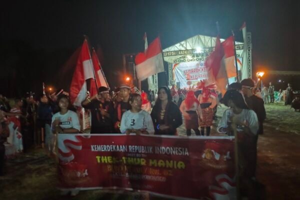 Sangat Meriah… Kelurahan Beduri Gelar Lomba Musik ThekThor Keliling Kampung
