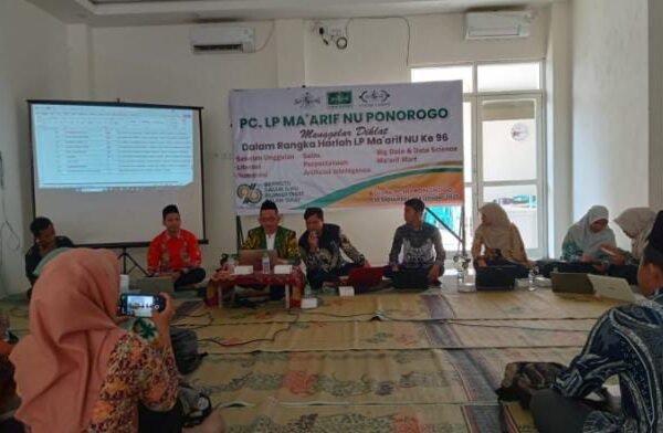 70 Guru LP Ma’arif NU Ponorogo Ikuti Diklat Artificial Intelligence, Perkuat Kompetensi Menuju Pendidikan Bermutu