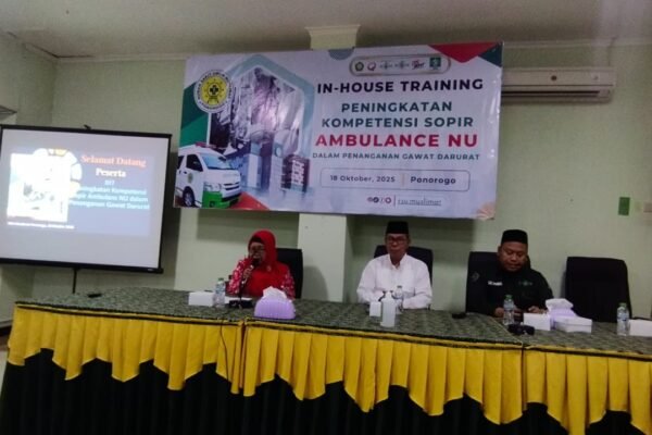 Pelatihan Sopir Ambulans NU Ponorogo: Wujud Kepedulian Santri untuk Keselamatan Pasien