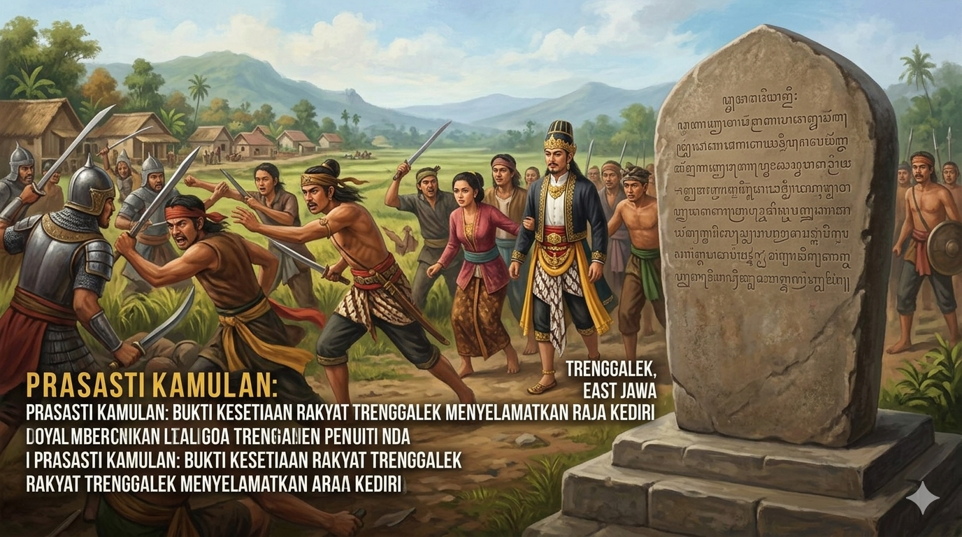 Prasasti Kamulan: Bukti Kesetiaan Rakyat Trenggalek Menyelamatkan Raja Kediri dari Kehancuran